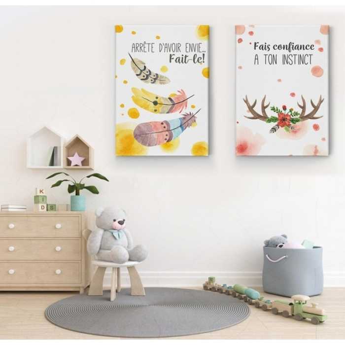 2 sets Stop wanting to do it Yellow Red -  Home - SWEET MURALE