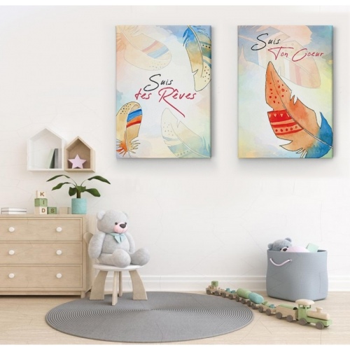 2 sets Follow your Dreams Follow your Heart -  Home - SWEET MURALE