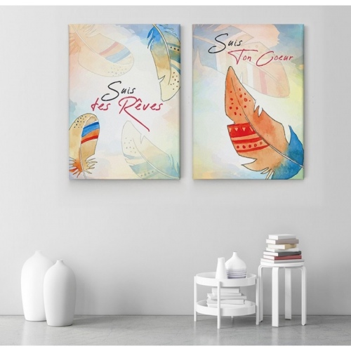 2 sets Follow your Dreams Follow your Heart -  Home - SWEET MURALE