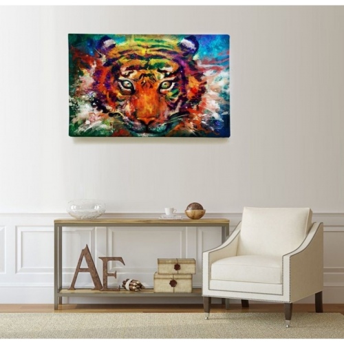 Colorful tiger  - SWEET MURALE