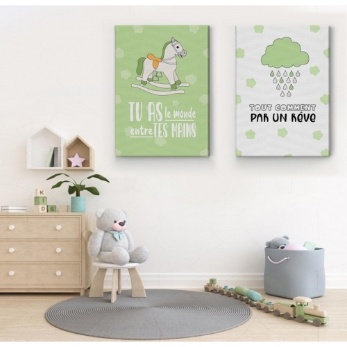 2 sets It all starts with a dream -  Home - SWEET MURALE