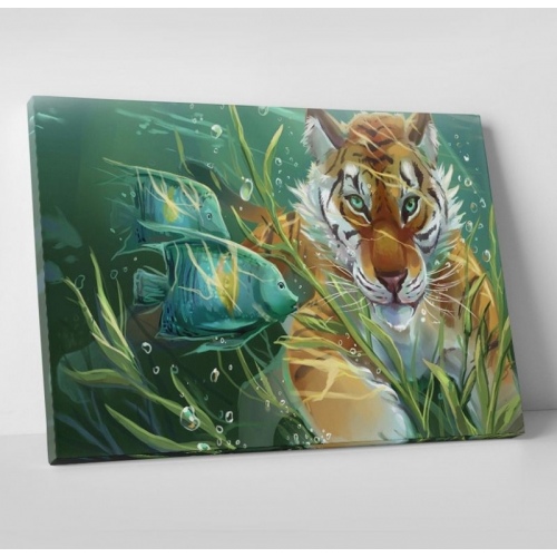 Tigre sous-marin  - SWEET MURALE