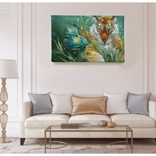 Underwater Tiger  - SWEET MURALE