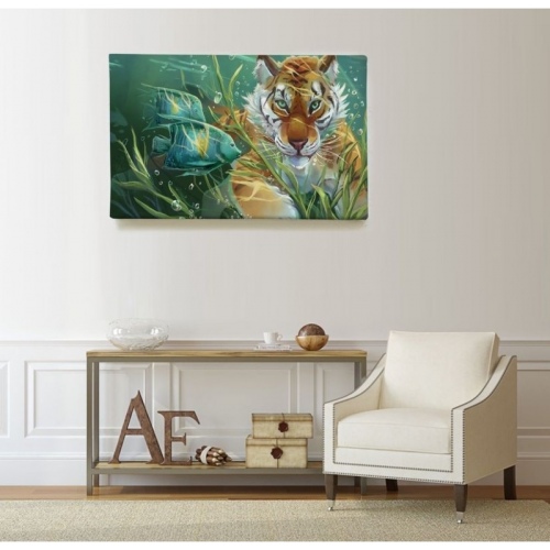 Underwater Tiger  - SWEET MURALE