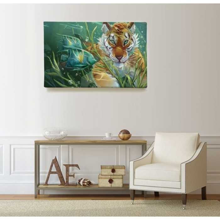 Tigre sous-marin  - SWEET MURALE