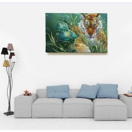 Tigre sous-marin  - SWEET MURALE