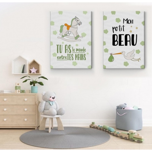 2 sets You have the world in your hands -  Home - SWEET MURALE