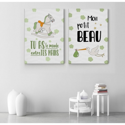 2 sets You have the world in your hands -  Home - SWEET MURALE