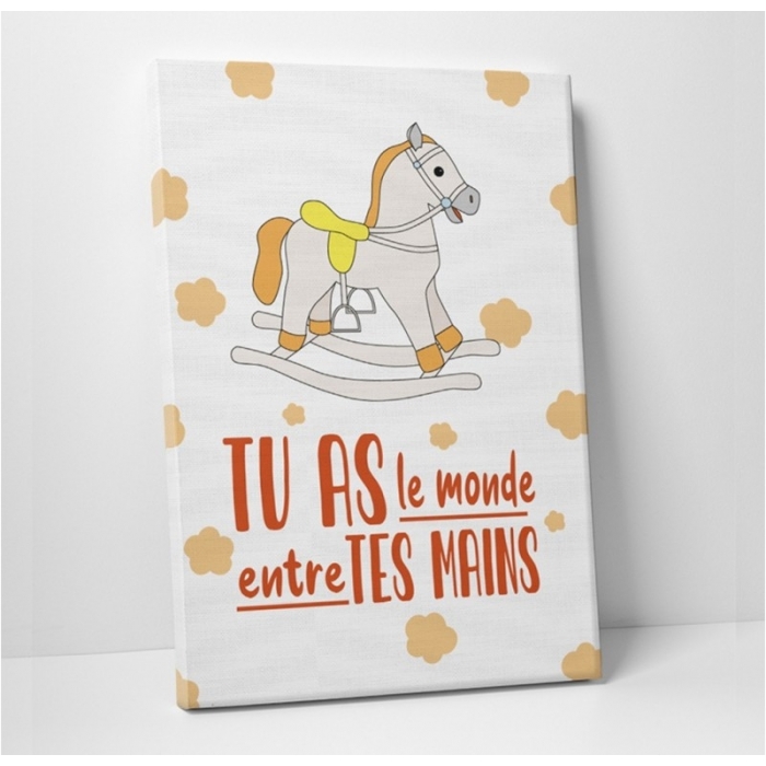 You have the world in your orange hands -  Illustrations - SWEET MURALE