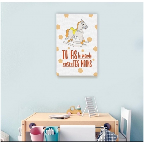 You have the world in your orange hands -  Illustrations - SWEET MURALE