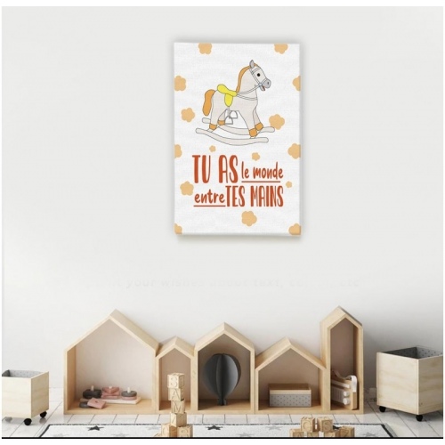 You have the world in your orange hands -  Illustrations - SWEET MURALE