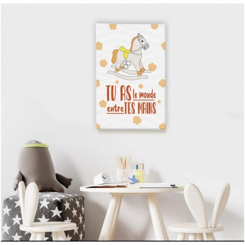 You have the world in your orange hands -  Illustrations - SWEET MURALE