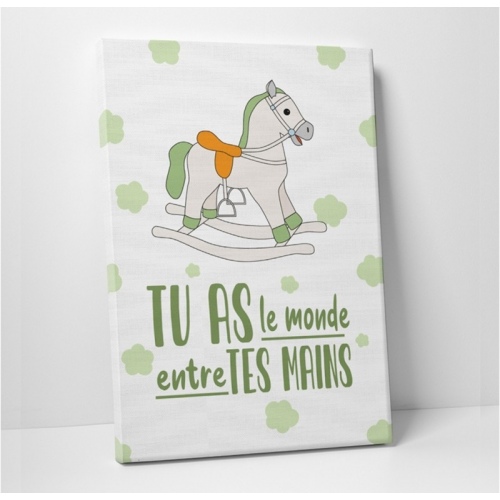 You have the world in your green hands -  Illustrations - SWEET MURALE