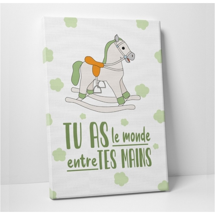 You have the world in your green hands -  Illustrations - SWEET MURALE