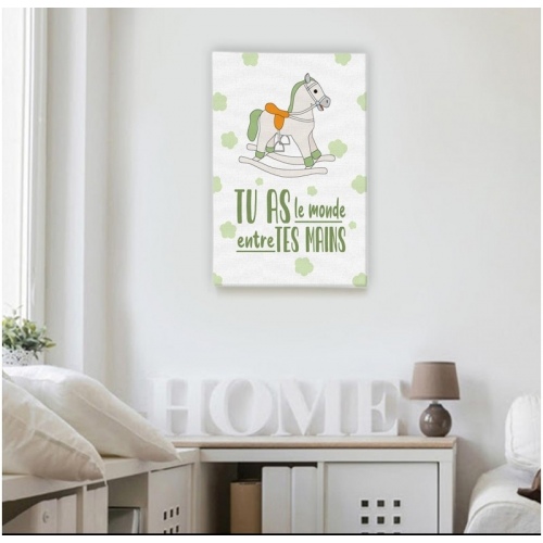 You have the world in your green hands -  Illustrations - SWEET MURALE