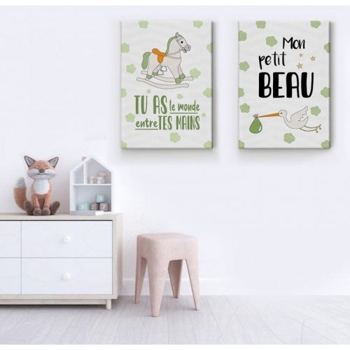 2 sets You have the world in your hands -  Home - SWEET MURALE