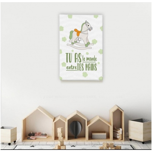 You have the world in your green hands -  Illustrations - SWEET MURALE