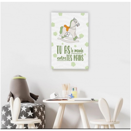 You have the world in your green hands -  Illustrations - SWEET MURALE