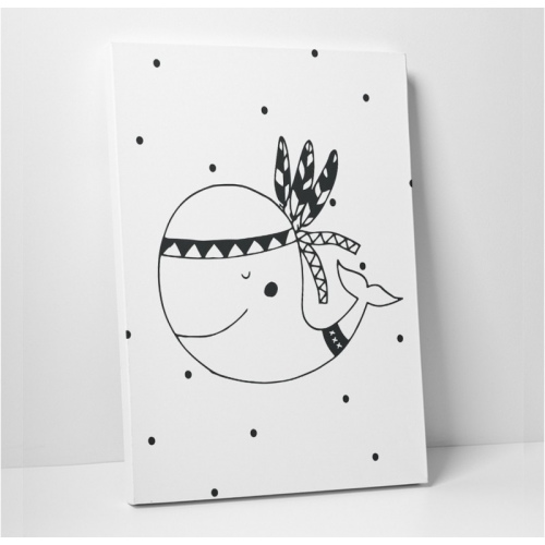 Whale Sketch -  Illustrations - SWEET MURALE