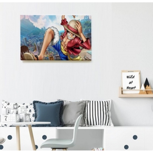 Tbaleau Luffy - One Piece  - SWEET MURALE