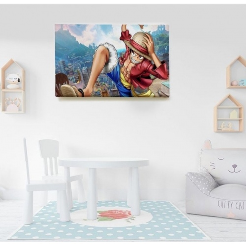 Tbaleau Luffy - One Piece  - SWEET MURALE