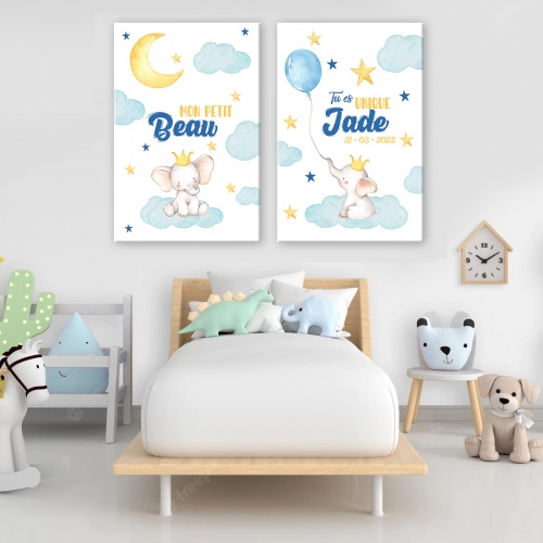 2 Elephant sets -  Home - SWEET MURALE