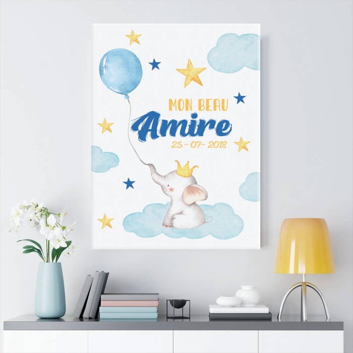 Personalized Elephant -  Illustrations - SWEET MURALE