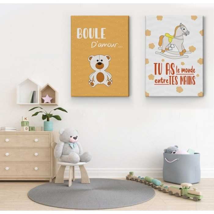 2 sets Yellow love ball -  Home - SWEET MURALE