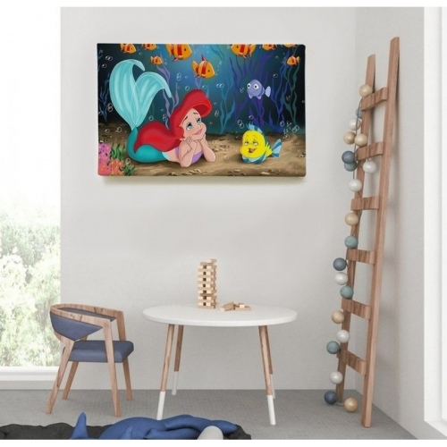 Arielle La petite sirène sous l'eau  - SWEET MURALE