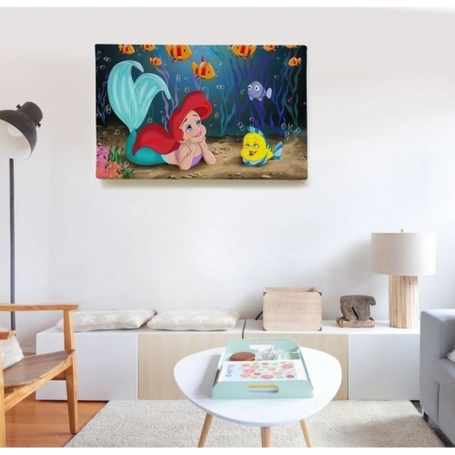Arielle La petite sirène sous l'eau  - SWEET MURALE