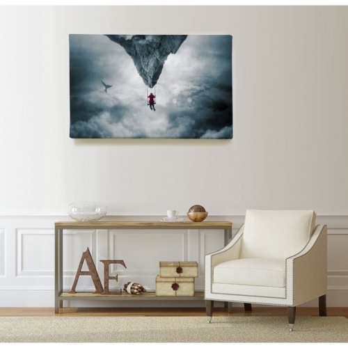 Balancoire dans le vide  - SWEET MURALE