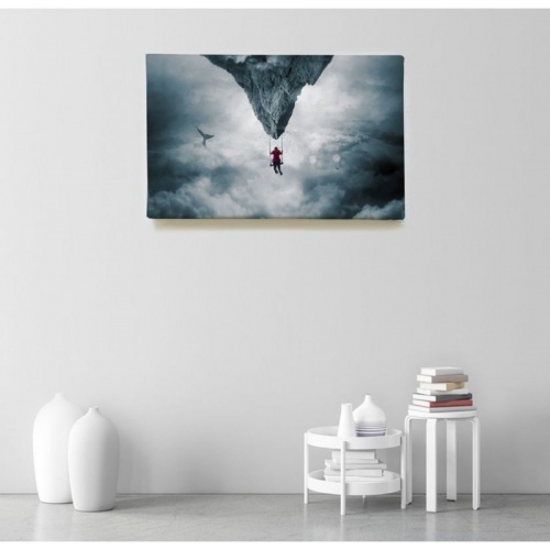 Balancoire dans le vide  - SWEET MURALE