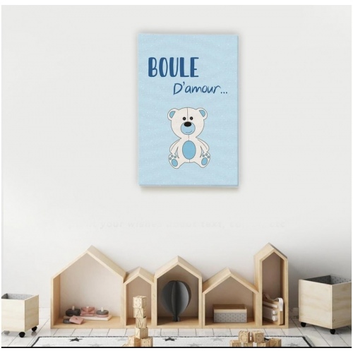 blue love ball -  Illustrations - SWEET MURALE