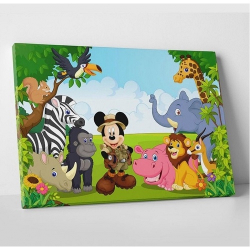 Cartoon Animals  - SWEET MURALE