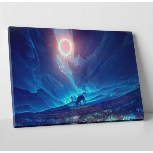 Cerf au Paradis  - SWEET MURALE