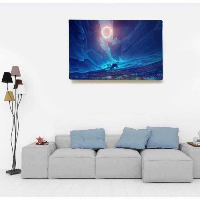 Cerf au Paradis  - SWEET MURALE