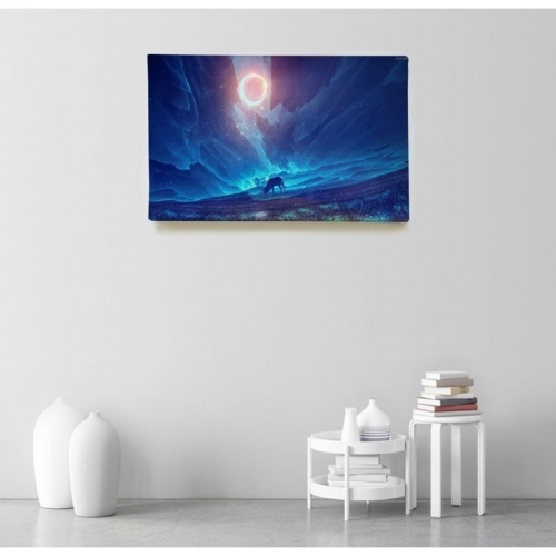 Cerf au Paradis  - SWEET MURALE