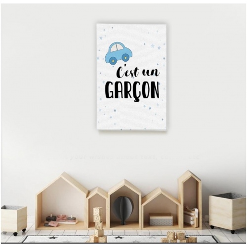 it's a boy -  Illustrations - SWEET MURALE