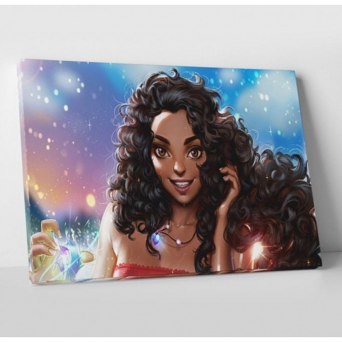 Curly brunette  - SWEET MURALE