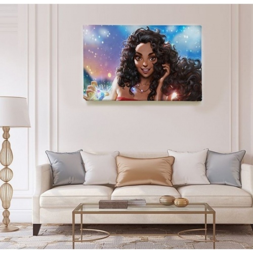 Curly brunette  - SWEET MURALE