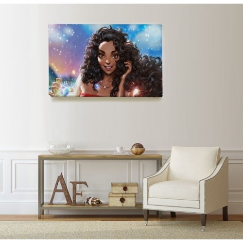 Curly brunette  - SWEET MURALE