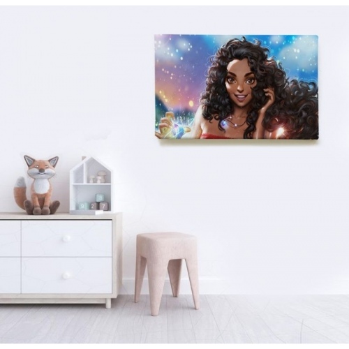 Curly brunette  - SWEET MURALE