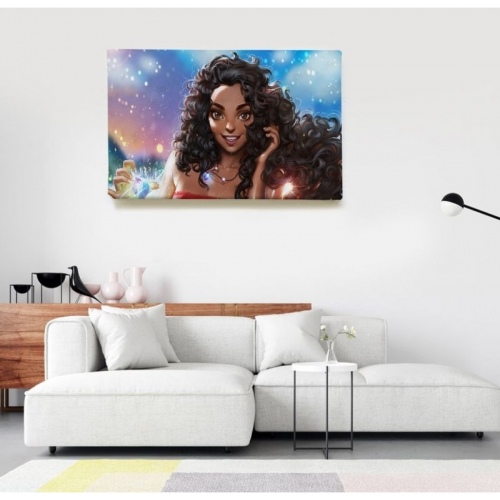 Curly brunette  - SWEET MURALE