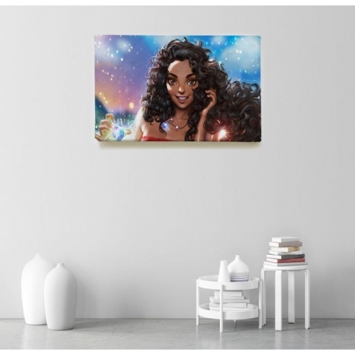 Curly brunette  - SWEET MURALE