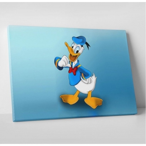 Donald Duck sur Fond Bleu  - SWEET MURALE