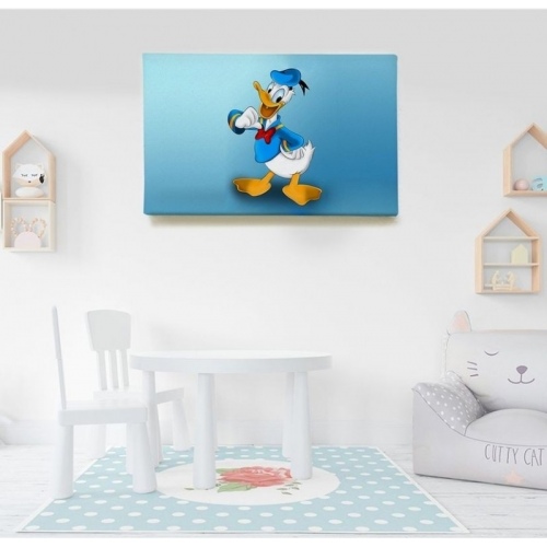 Donald Duck sur Fond Bleu  - SWEET MURALE