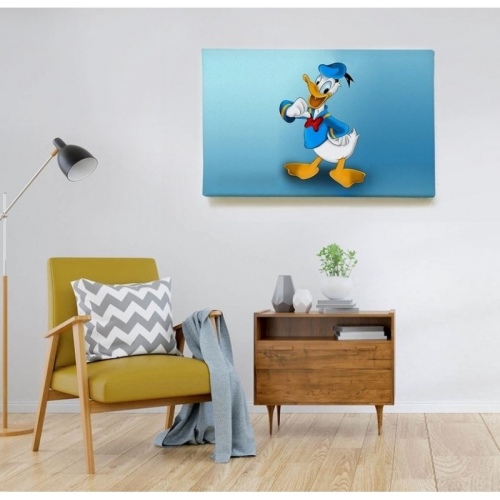 Donald Duck sur Fond Bleu  - SWEET MURALE