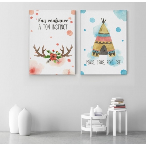 2 sets Trust Your Instinct -  Home - SWEET MURALE