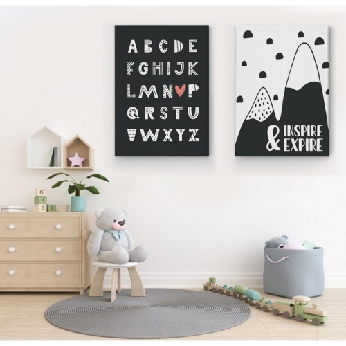 2 sets Inspire and Expire Alphabet -  Home - SWEET MURALE
