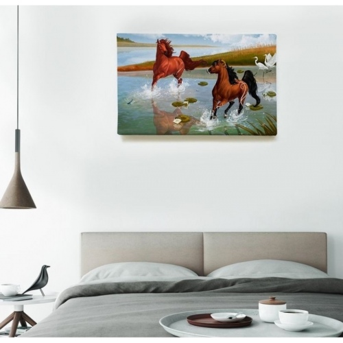 Galops dans l'eau  - SWEET MURALE